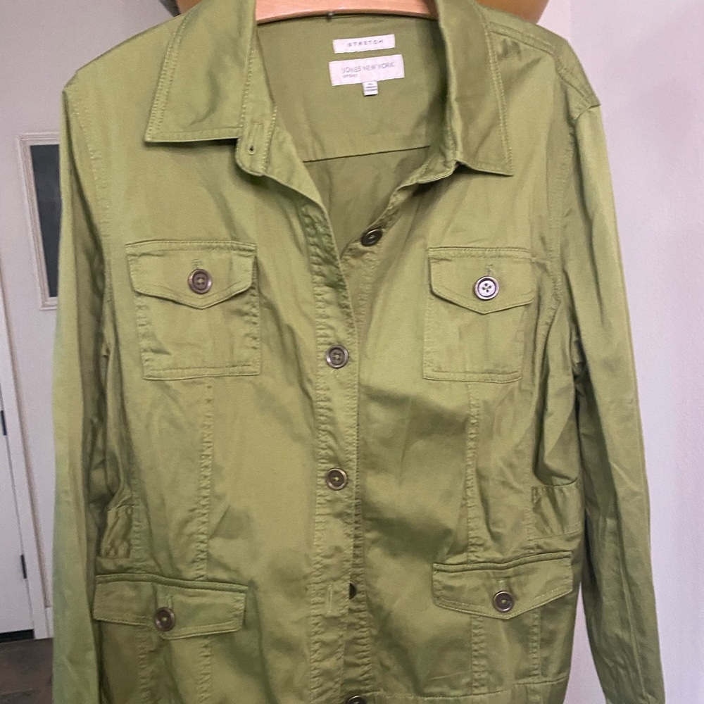 Women’s Jones New York, XL, lime colored blazer